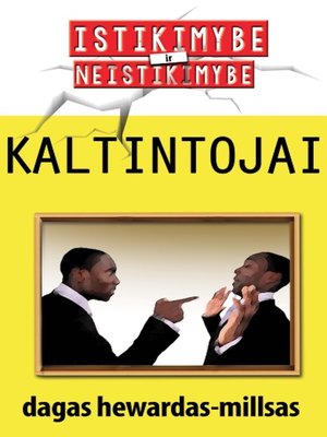 cover image of Kaltintojai